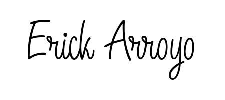 Check out images of Autograph of Erick Arroyo name. Actor Erick Arroyo Signature Style. Angelique-Rose-font-FFP is a professional sign style online. Erick Arroyo signature style 5 images and pictures png