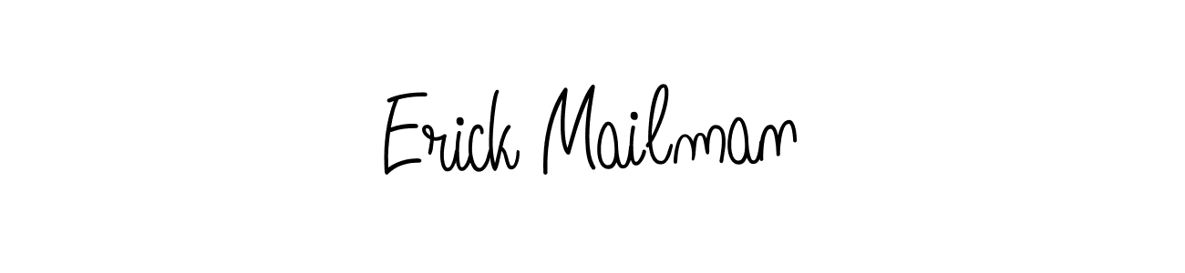 Make a beautiful signature design for name Erick Mailman. Use this online signature maker to create a handwritten signature for free. Erick Mailman signature style 5 images and pictures png