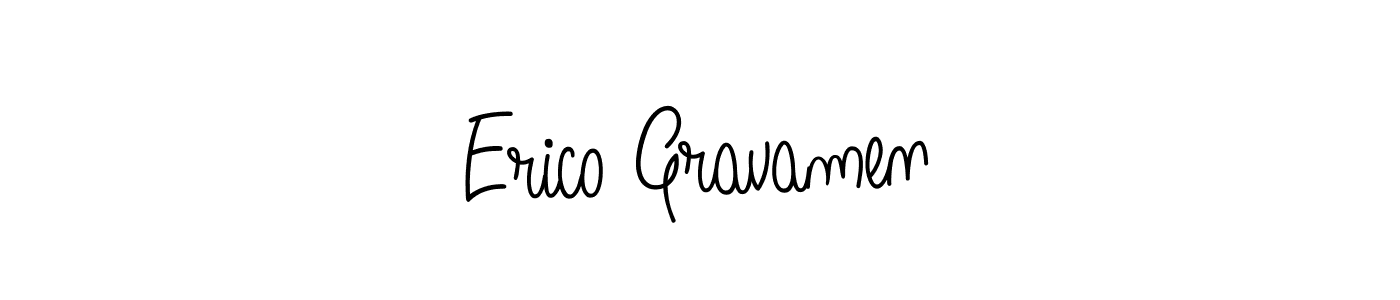 Angelique-Rose-font-FFP is a professional signature style that is perfect for those who want to add a touch of class to their signature. It is also a great choice for those who want to make their signature more unique. Get Erico Gravamen name to fancy signature for free. Erico Gravamen signature style 5 images and pictures png