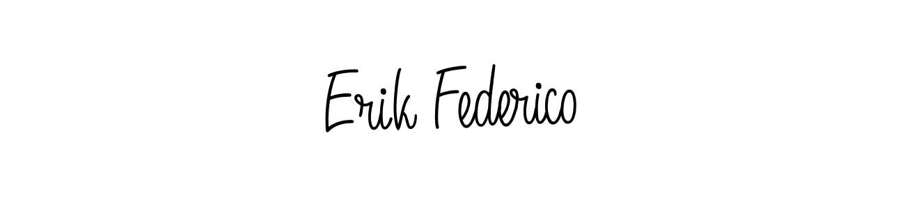 You can use this online signature creator to create a handwritten signature for the name Erik Federico. This is the best online autograph maker. Erik Federico signature style 5 images and pictures png