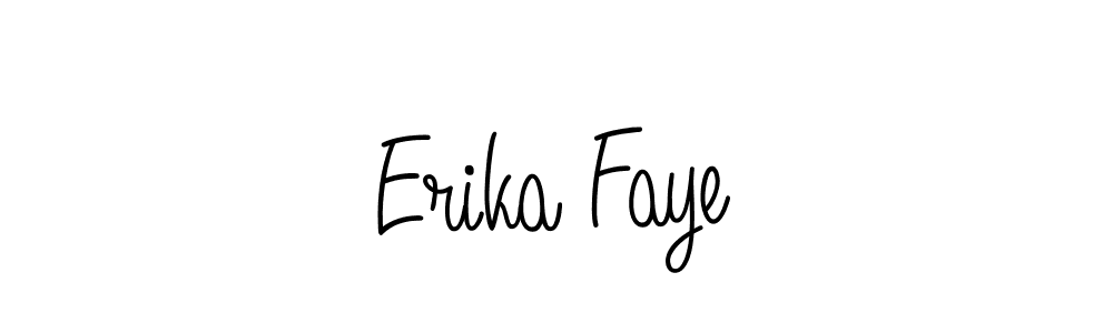 The best way (Angelique-Rose-font-FFP) to make a short signature is to pick only two or three words in your name. The name Erika Faye include a total of six letters. For converting this name. Erika Faye signature style 5 images and pictures png