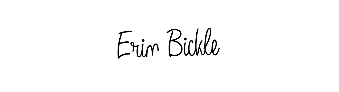 Create a beautiful signature design for name Erin Bickle. With this signature (Angelique-Rose-font-FFP) fonts, you can make a handwritten signature for free. Erin Bickle signature style 5 images and pictures png