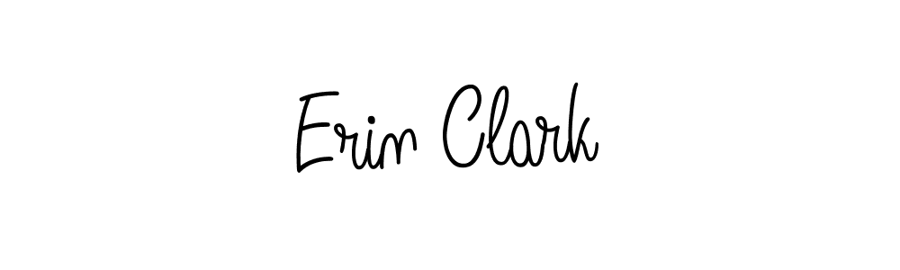 Erin Clark stylish signature style. Best Handwritten Sign (Angelique-Rose-font-FFP) for my name. Handwritten Signature Collection Ideas for my name Erin Clark. Erin Clark signature style 5 images and pictures png