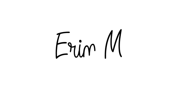 Similarly Angelique-Rose-font-FFP is the best handwritten signature design. Signature creator online .You can use it as an online autograph creator for name Erin M. Erin M signature style 5 images and pictures png