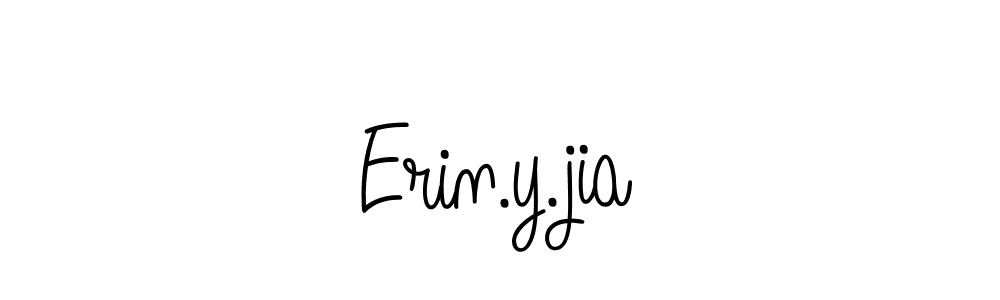 Best and Professional Signature Style for Erin.y.jia. Angelique-Rose-font-FFP Best Signature Style Collection. Erin.y.jia signature style 5 images and pictures png
