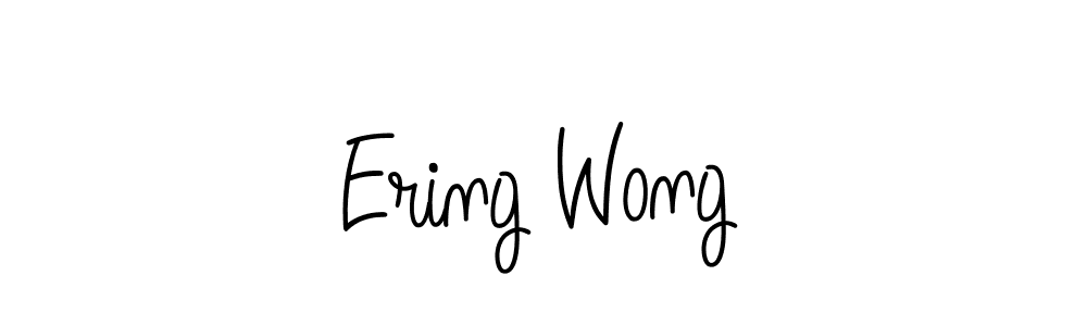 Once you've used our free online signature maker to create your best signature Angelique-Rose-font-FFP style, it's time to enjoy all of the benefits that Ering Wong name signing documents. Ering Wong signature style 5 images and pictures png