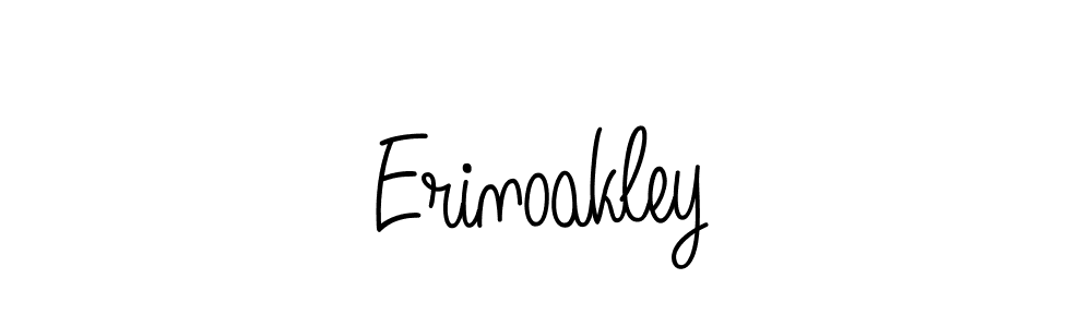 Design your own signature with our free online signature maker. With this signature software, you can create a handwritten (Angelique-Rose-font-FFP) signature for name Erinoakley. Erinoakley signature style 5 images and pictures png