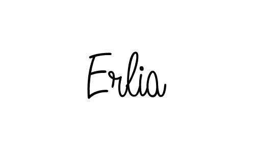How to make Erlia signature? Angelique-Rose-font-FFP is a professional autograph style. Create handwritten signature for Erlia name. Erlia signature style 5 images and pictures png