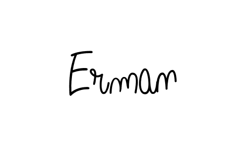 How to Draw Erman signature style? Angelique-Rose-font-FFP is a latest design signature styles for name Erman. Erman signature style 5 images and pictures png