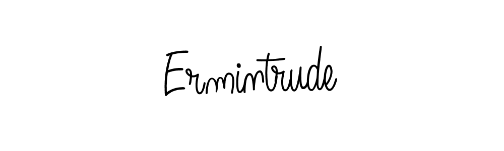 How to make Ermintrude signature? Angelique-Rose-font-FFP is a professional autograph style. Create handwritten signature for Ermintrude name. Ermintrude signature style 5 images and pictures png