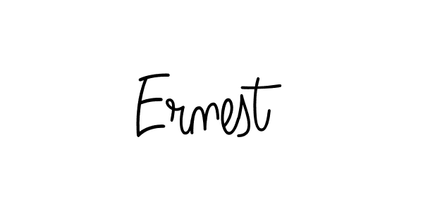 Make a beautiful signature design for name Ernest. With this signature (Angelique-Rose-font-FFP) style, you can create a handwritten signature for free. Ernest signature style 5 images and pictures png