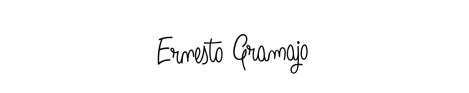 Make a short Ernesto Gramajo signature style. Manage your documents anywhere anytime using Angelique-Rose-font-FFP. Create and add eSignatures, submit forms, share and send files easily. Ernesto Gramajo signature style 5 images and pictures png