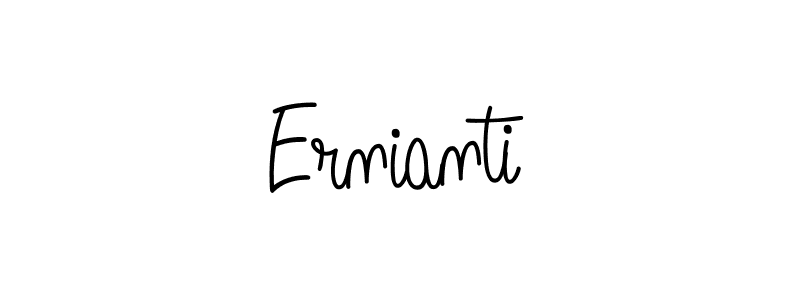 The best way (Angelique-Rose-font-FFP) to make a short signature is to pick only two or three words in your name. The name Ernianti include a total of six letters. For converting this name. Ernianti signature style 5 images and pictures png