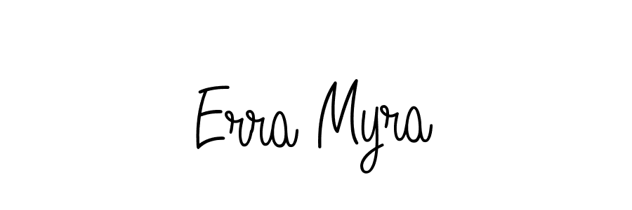 You should practise on your own different ways (Angelique-Rose-font-FFP) to write your name (Erra Myra) in signature. don't let someone else do it for you. Erra Myra signature style 5 images and pictures png