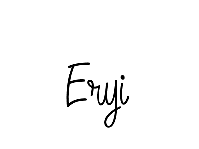 Eryi stylish signature style. Best Handwritten Sign (Angelique-Rose-font-FFP) for my name. Handwritten Signature Collection Ideas for my name Eryi. Eryi signature style 5 images and pictures png