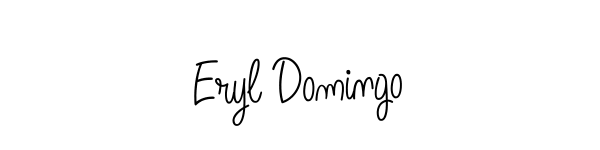 Create a beautiful signature design for name Eryl Domingo. With this signature (Angelique-Rose-font-FFP) fonts, you can make a handwritten signature for free. Eryl Domingo signature style 5 images and pictures png