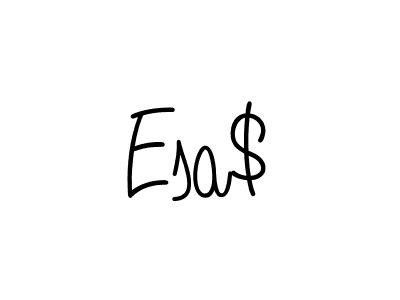 You can use this online signature creator to create a handwritten signature for the name Esa$. This is the best online autograph maker. Esa$ signature style 5 images and pictures png
