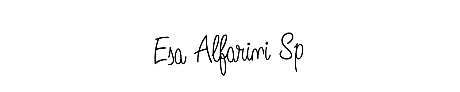 Once you've used our free online signature maker to create your best signature Angelique-Rose-font-FFP style, it's time to enjoy all of the benefits that Esa Alfarini Sp name signing documents. Esa Alfarini Sp signature style 5 images and pictures png