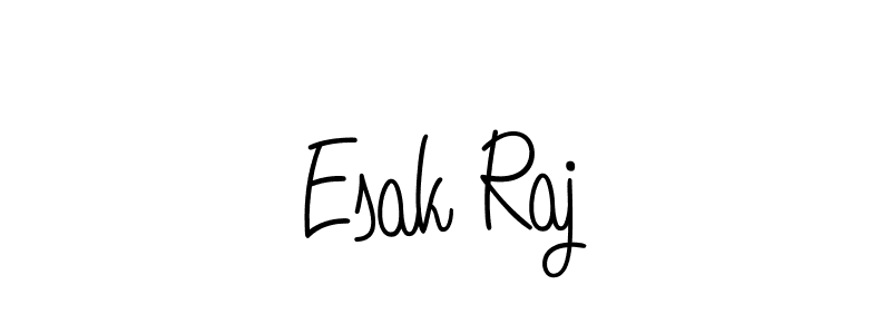 How to make Esak Raj signature? Angelique-Rose-font-FFP is a professional autograph style. Create handwritten signature for Esak Raj name. Esak Raj signature style 5 images and pictures png