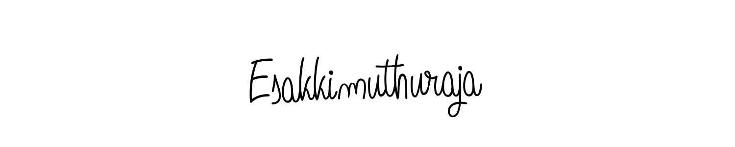 Also You can easily find your signature by using the search form. We will create Esakkimuthuraja name handwritten signature images for you free of cost using Angelique-Rose-font-FFP sign style. Esakkimuthuraja signature style 5 images and pictures png
