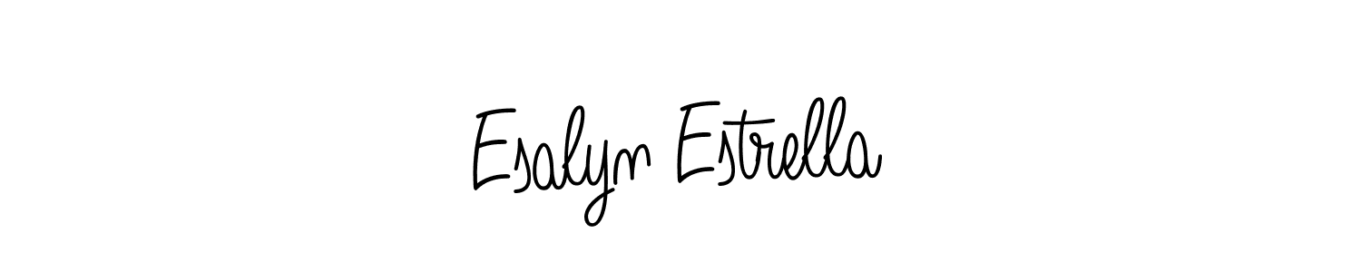 You can use this online signature creator to create a handwritten signature for the name Esalyn Estrella. This is the best online autograph maker. Esalyn Estrella signature style 5 images and pictures png