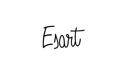 Angelique-Rose-font-FFP is a professional signature style that is perfect for those who want to add a touch of class to their signature. It is also a great choice for those who want to make their signature more unique. Get Esart name to fancy signature for free. Esart signature style 5 images and pictures png