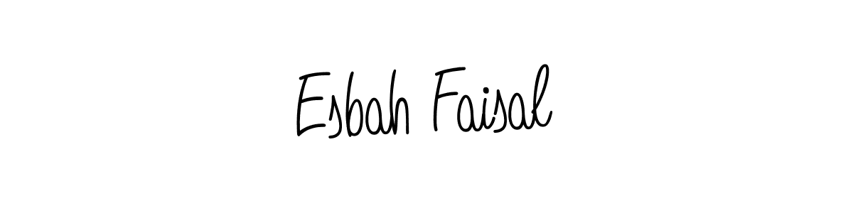 Here are the top 10 professional signature styles for the name Esbah Faisal. These are the best autograph styles you can use for your name. Esbah Faisal signature style 5 images and pictures png