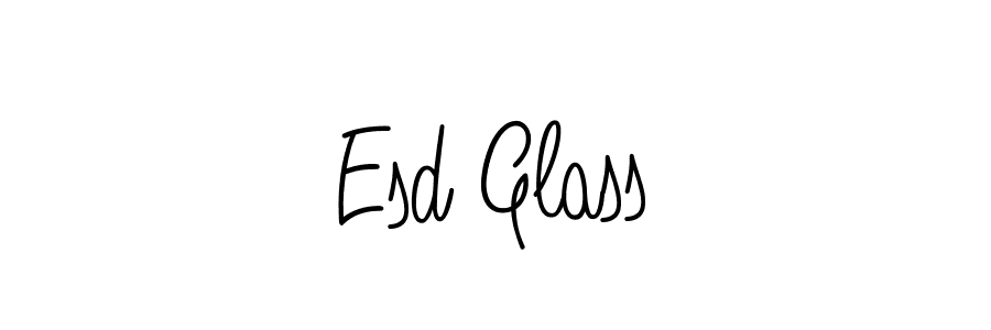 Design your own signature with our free online signature maker. With this signature software, you can create a handwritten (Angelique-Rose-font-FFP) signature for name Esd Glass. Esd Glass signature style 5 images and pictures png