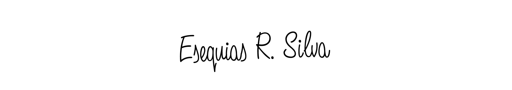 Here are the top 10 professional signature styles for the name Esequias R. Silva. These are the best autograph styles you can use for your name. Esequias R. Silva signature style 5 images and pictures png