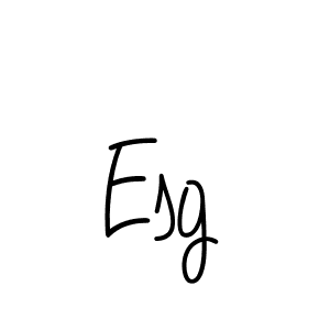 Also we have Esg name is the best signature style. Create professional handwritten signature collection using Angelique-Rose-font-FFP autograph style. Esg signature style 5 images and pictures png