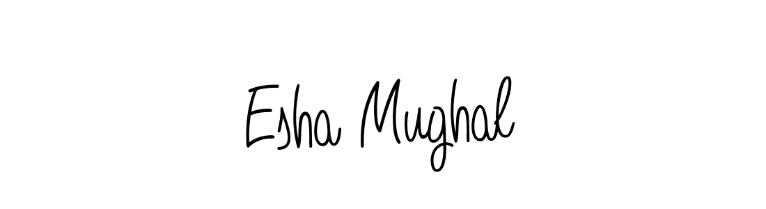This is the best signature style for the Esha Mughal name. Also you like these signature font (Angelique-Rose-font-FFP). Mix name signature. Esha Mughal signature style 5 images and pictures png