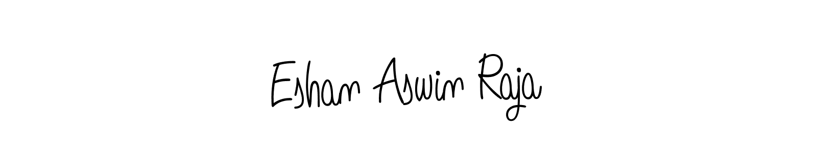 Once you've used our free online signature maker to create your best signature Angelique-Rose-font-FFP style, it's time to enjoy all of the benefits that Eshan Aswin Raja name signing documents. Eshan Aswin Raja signature style 5 images and pictures png