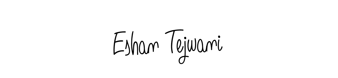 This is the best signature style for the Eshan Tejwani name. Also you like these signature font (Angelique-Rose-font-FFP). Mix name signature. Eshan Tejwani signature style 5 images and pictures png