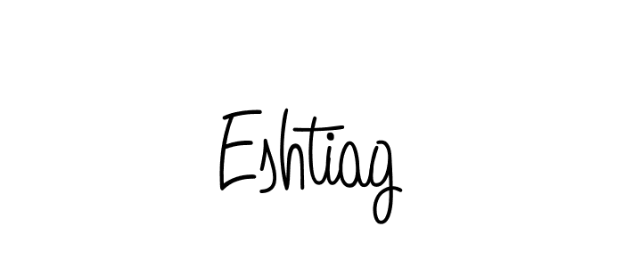 You can use this online signature creator to create a handwritten signature for the name Eshtiag. This is the best online autograph maker. Eshtiag signature style 5 images and pictures png