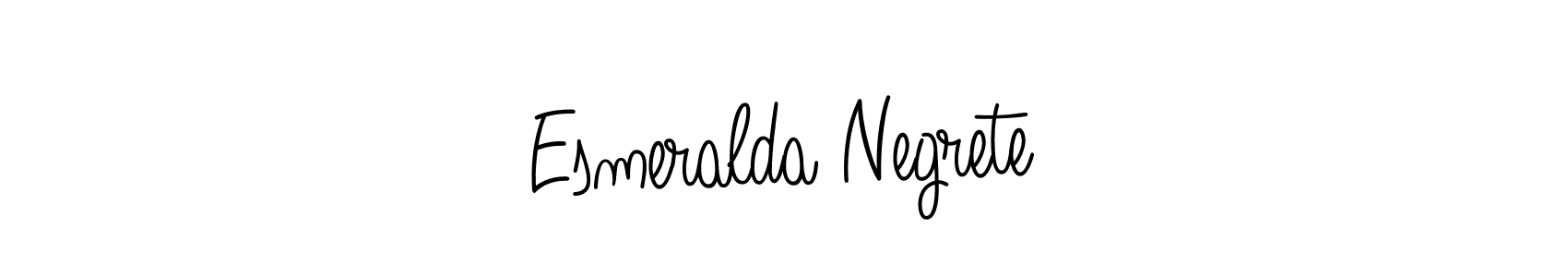 It looks lik you need a new signature style for name Esmeralda Negrete. Design unique handwritten (Angelique-Rose-font-FFP) signature with our free signature maker in just a few clicks. Esmeralda Negrete signature style 5 images and pictures png