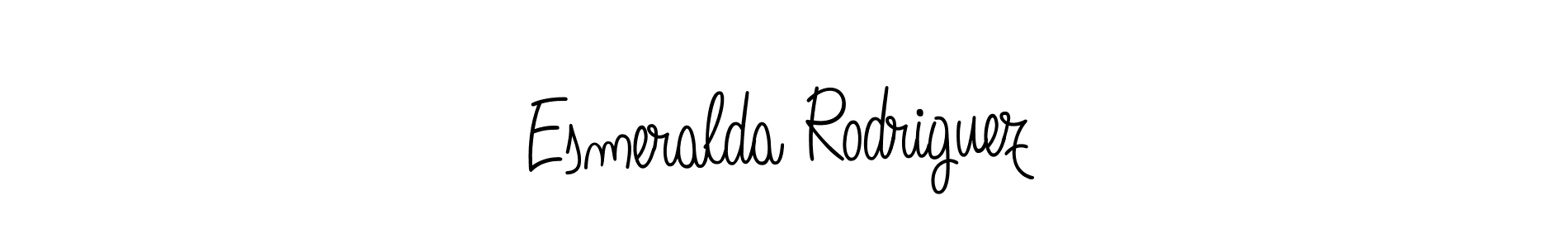 Design your own signature with our free online signature maker. With this signature software, you can create a handwritten (Angelique-Rose-font-FFP) signature for name Esmeralda Rodriguez. Esmeralda Rodriguez signature style 5 images and pictures png