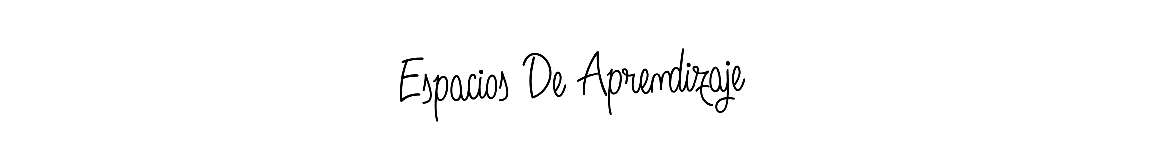 Make a beautiful signature design for name Espacios De Aprendizaje. Use this online signature maker to create a handwritten signature for free. Espacios De Aprendizaje signature style 5 images and pictures png
