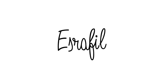 Once you've used our free online signature maker to create your best signature Angelique-Rose-font-FFP style, it's time to enjoy all of the benefits that Esrafil name signing documents. Esrafil signature style 5 images and pictures png