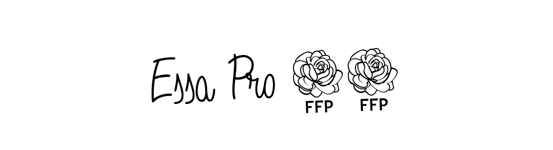 Create a beautiful signature design for name Essa Pro 16. With this signature (Angelique-Rose-font-FFP) fonts, you can make a handwritten signature for free. Essa Pro 16 signature style 5 images and pictures png