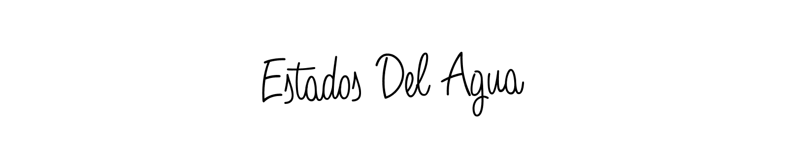 if you are searching for the best signature style for your name Estados Del Agua. so please give up your signature search. here we have designed multiple signature styles  using Angelique-Rose-font-FFP. Estados Del Agua signature style 5 images and pictures png