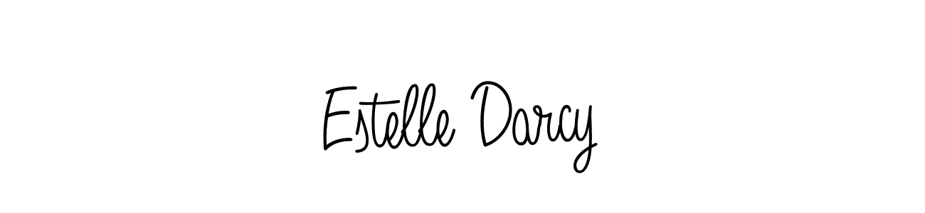 How to Draw Estelle Darcy signature style? Angelique-Rose-font-FFP is a latest design signature styles for name Estelle Darcy. Estelle Darcy signature style 5 images and pictures png