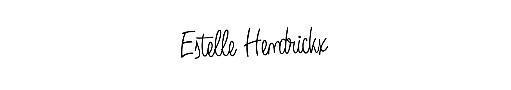 Once you've used our free online signature maker to create your best signature Angelique-Rose-font-FFP style, it's time to enjoy all of the benefits that Estelle Hendrickx name signing documents. Estelle Hendrickx signature style 5 images and pictures png