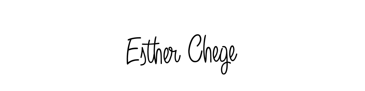 Create a beautiful signature design for name Esther Chege. With this signature (Angelique-Rose-font-FFP) fonts, you can make a handwritten signature for free. Esther Chege signature style 5 images and pictures png