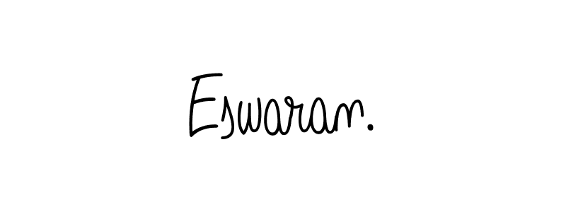 Also You can easily find your signature by using the search form. We will create Eswaran. name handwritten signature images for you free of cost using Angelique-Rose-font-FFP sign style. Eswaran. signature style 5 images and pictures png