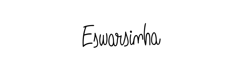 Also we have Eswarsinha name is the best signature style. Create professional handwritten signature collection using Angelique-Rose-font-FFP autograph style. Eswarsinha signature style 5 images and pictures png