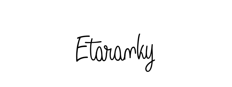 Best and Professional Signature Style for Etaranky. Angelique-Rose-font-FFP Best Signature Style Collection. Etaranky signature style 5 images and pictures png