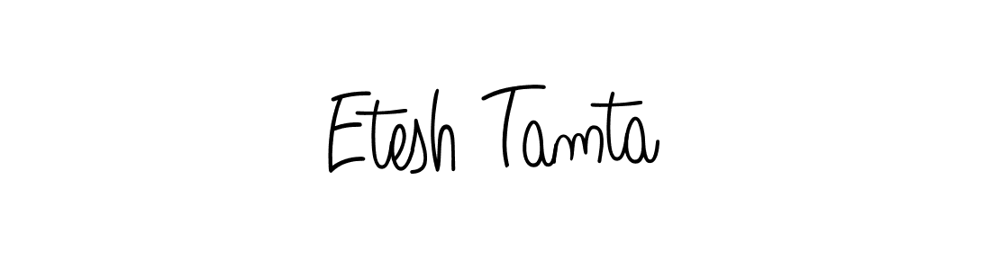 Angelique-Rose-font-FFP is a professional signature style that is perfect for those who want to add a touch of class to their signature. It is also a great choice for those who want to make their signature more unique. Get Etesh Tamta name to fancy signature for free. Etesh Tamta signature style 5 images and pictures png
