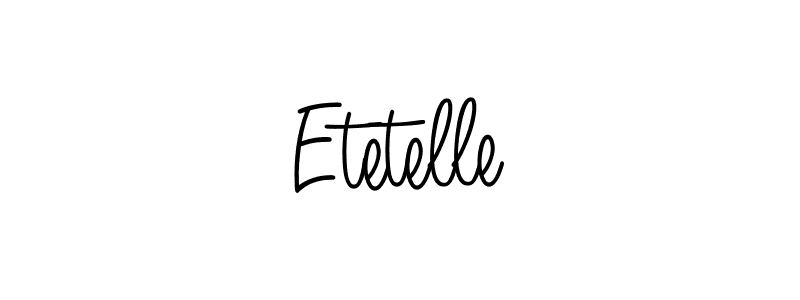 Best and Professional Signature Style for Etetelle. Angelique-Rose-font-FFP Best Signature Style Collection. Etetelle signature style 5 images and pictures png