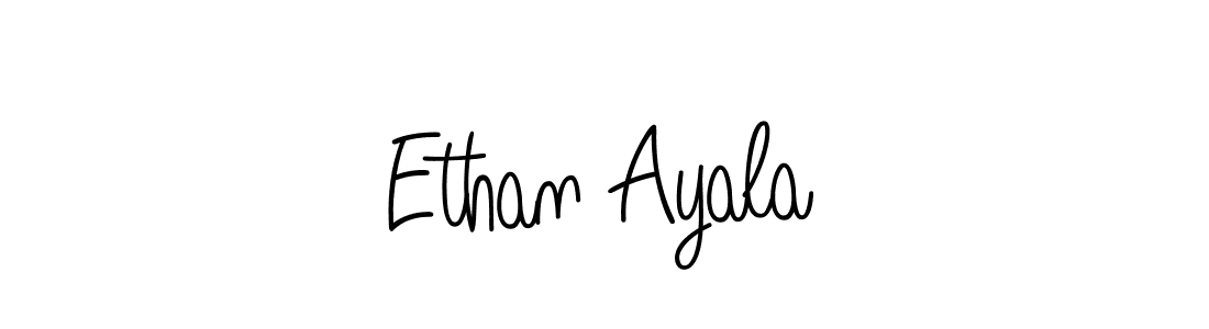 Best and Professional Signature Style for Ethan Ayala. Angelique-Rose-font-FFP Best Signature Style Collection. Ethan Ayala signature style 5 images and pictures png