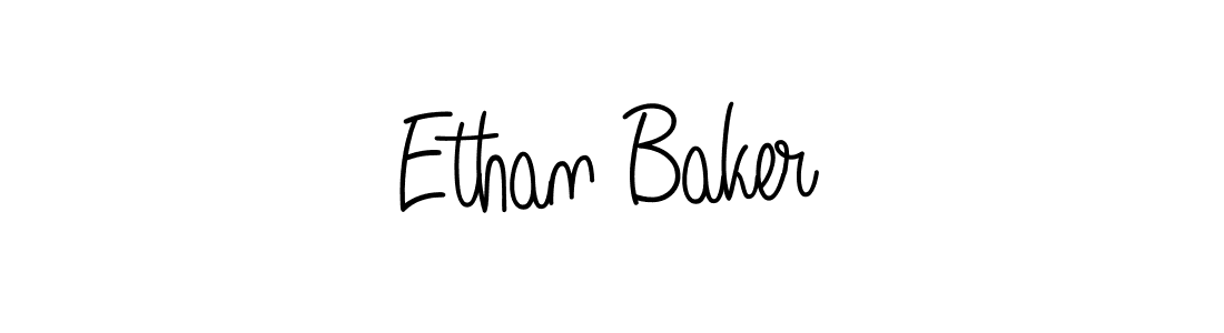 Angelique-Rose-font-FFP is a professional signature style that is perfect for those who want to add a touch of class to their signature. It is also a great choice for those who want to make their signature more unique. Get Ethan Baker name to fancy signature for free. Ethan Baker signature style 5 images and pictures png